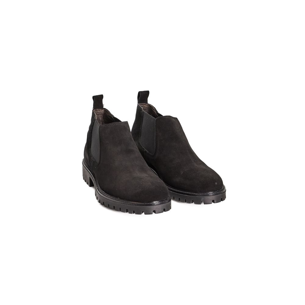 Roberto Pepe Luxury Black Calfskin Men Boot | Regal Royce