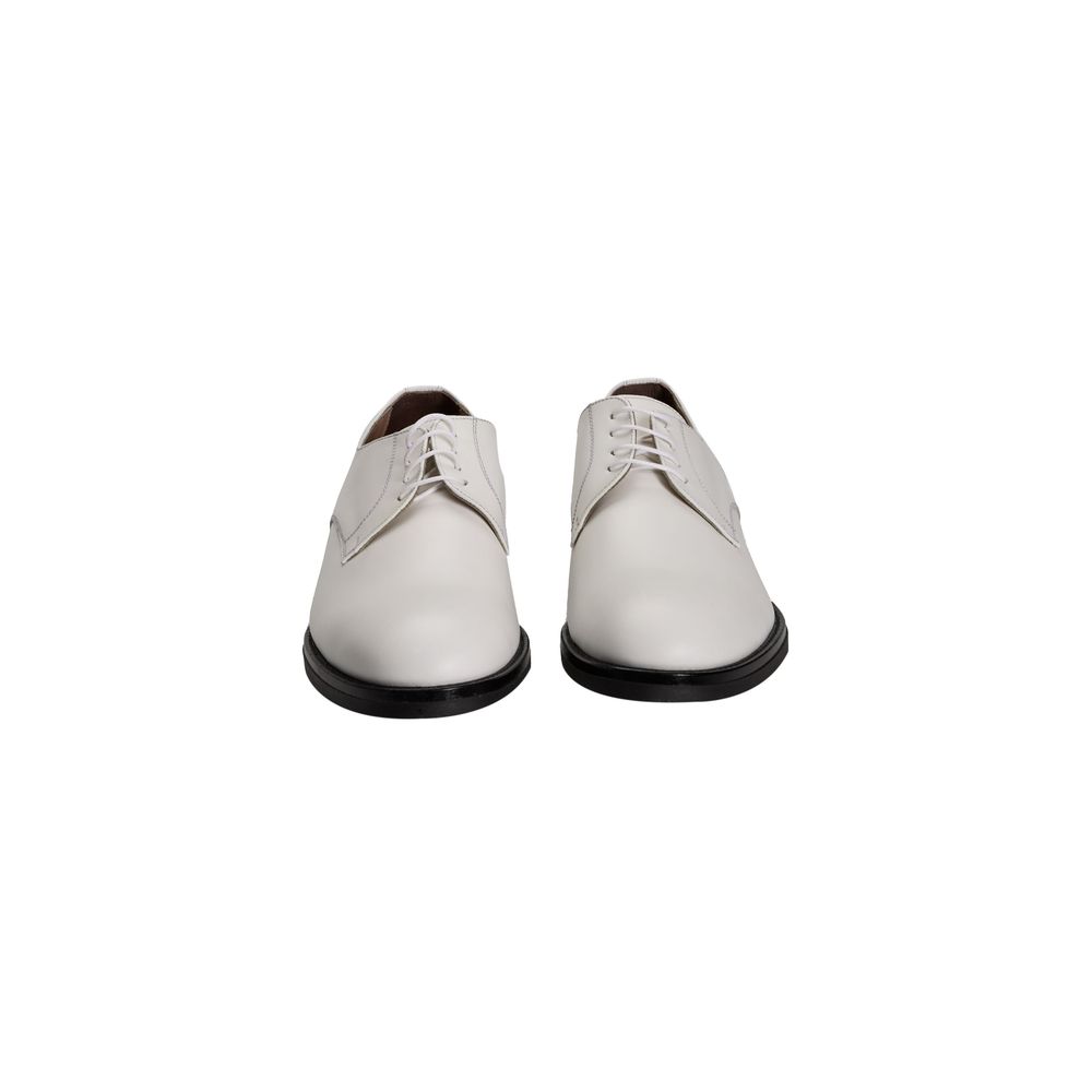 Roberto Pepe Luxury White Leather Men Shoe | Regal Royce