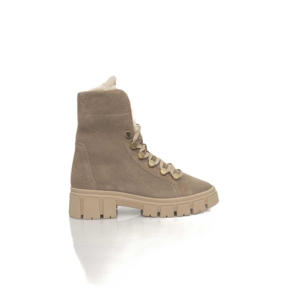 Cerruti 1881 Beige Cowhide Women Boot | Regal Royce