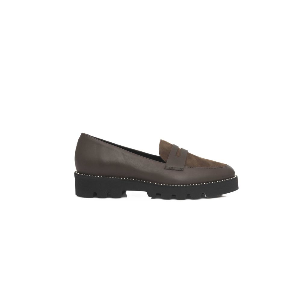 Cerruti 1881 Brown Cowhide Women Loafer | Regal Royce