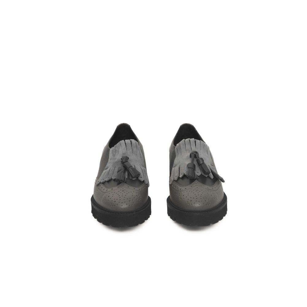 Cerruti 1881 Gray Cowhide Women Loafer | Regal Royce