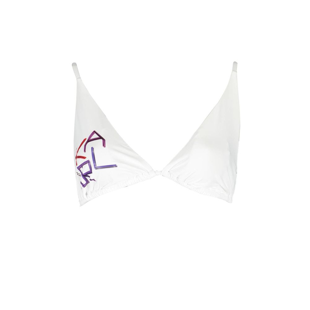 Karl Lagerfeld White Elastane Swimwear