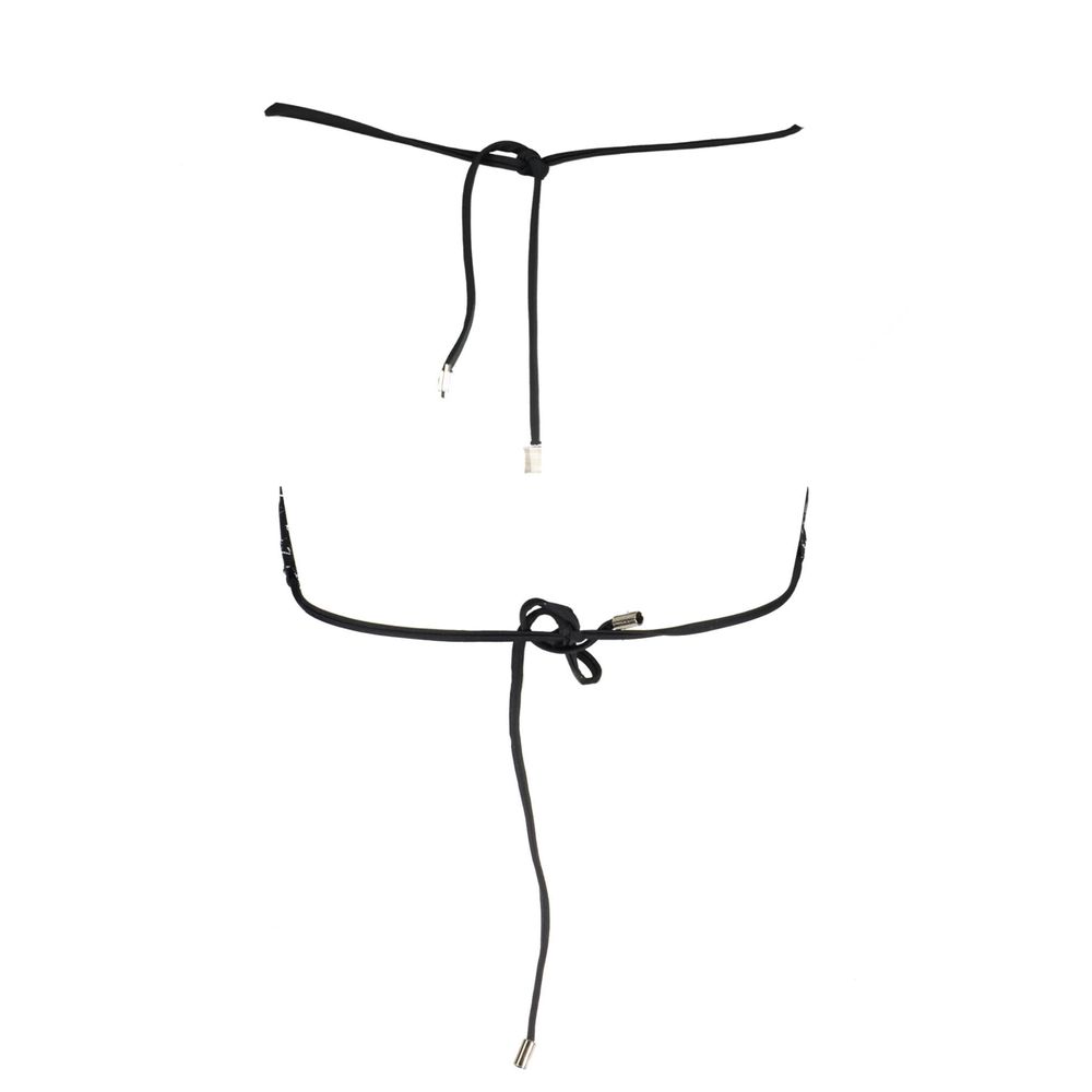 Karl Lagerfeld Black Polyamide Women Swimsuit | Regal Royce