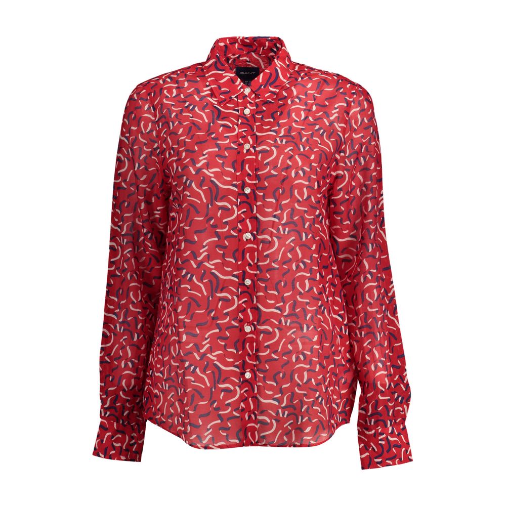 Gant Rosso Cotton Women Shirt | Regal Royce