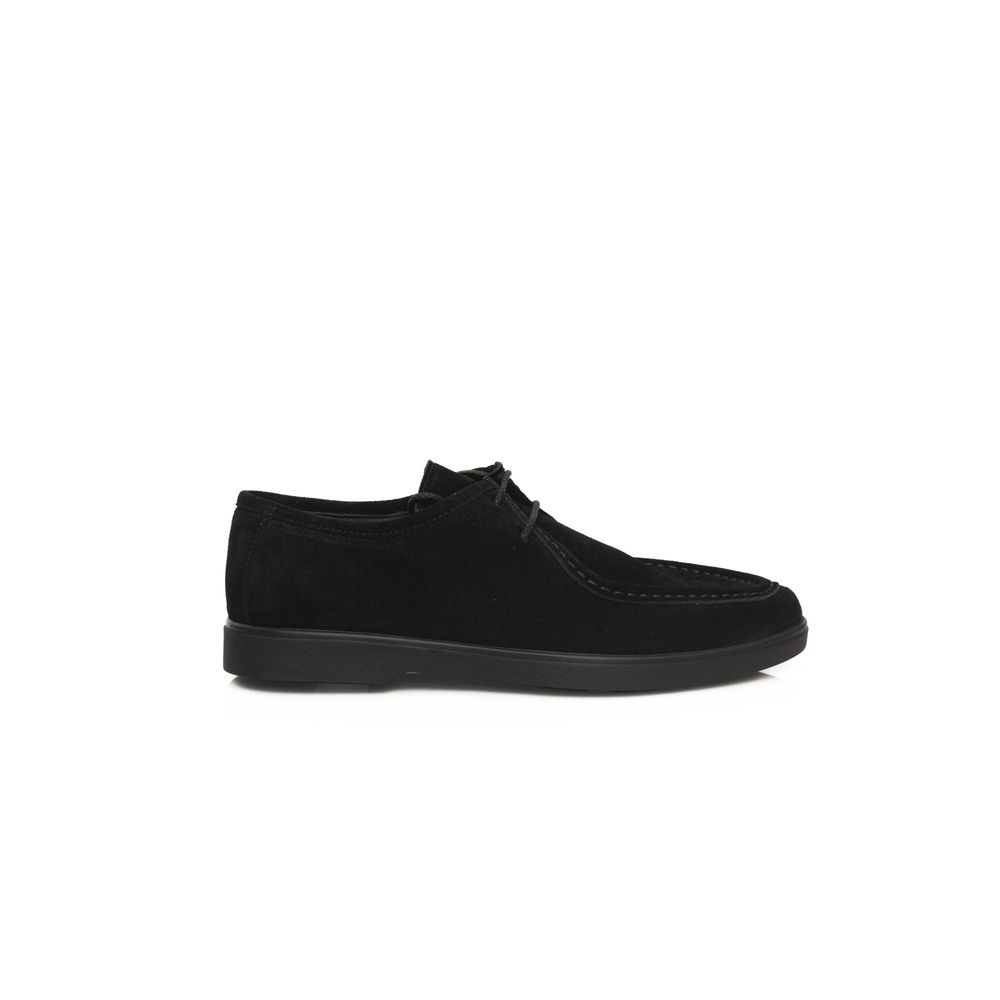 Cerruti 1881 Black Cowhide Men Derby Shoe | Regal Royce