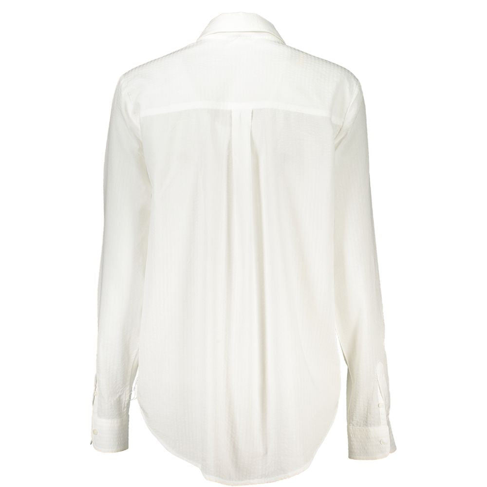 Desigual White Viscose Women Shirt | Regal Royce