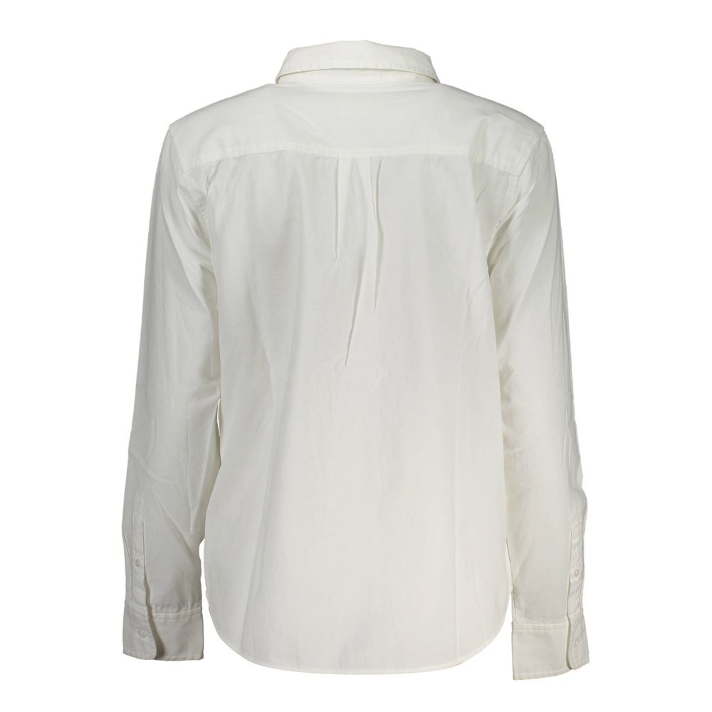 Levi's Bianco Cotton Women Shirt | Regal Royce