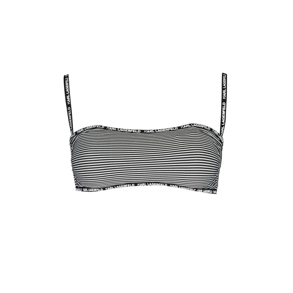 Karl Lagerfeld Black Polyamide Women's Swimsuit | Regal Royce