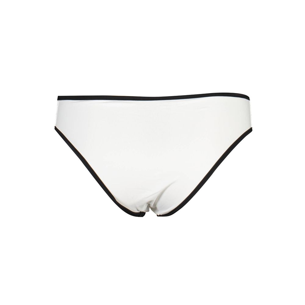 Karl Lagerfeld White Polyamide Women Swim Brief | Regal Royce