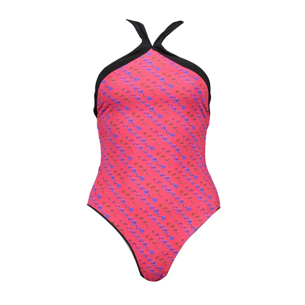 Karl Lagerfeld Rosso Poliammide Women Swimsuit | Regal Royce