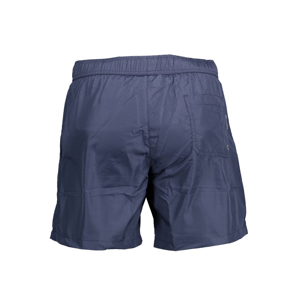 Karl Lagerfeld Blu Polyester Men's Swim Boxer | Regal Royce