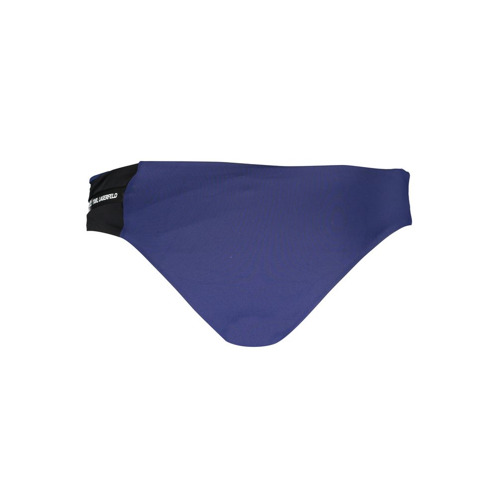 Karl Lagerfeld Blue Polyamide Women Swim Brief | Regal Royce