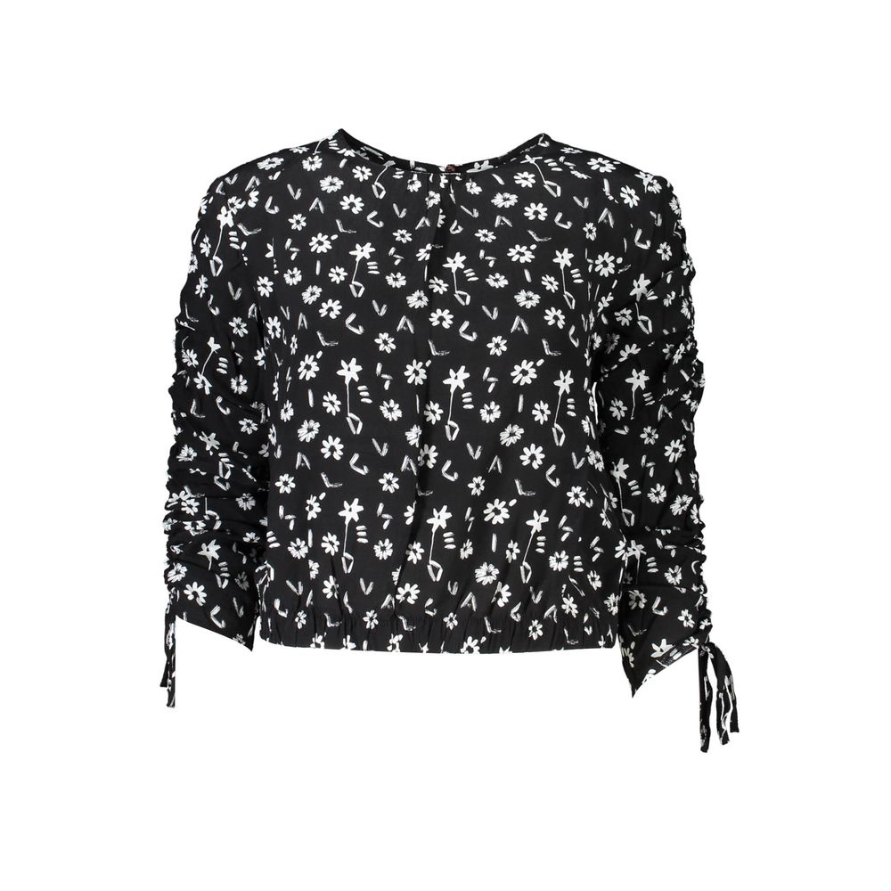 Desigual Nero Viscosa Women Blouse | Regal Royce