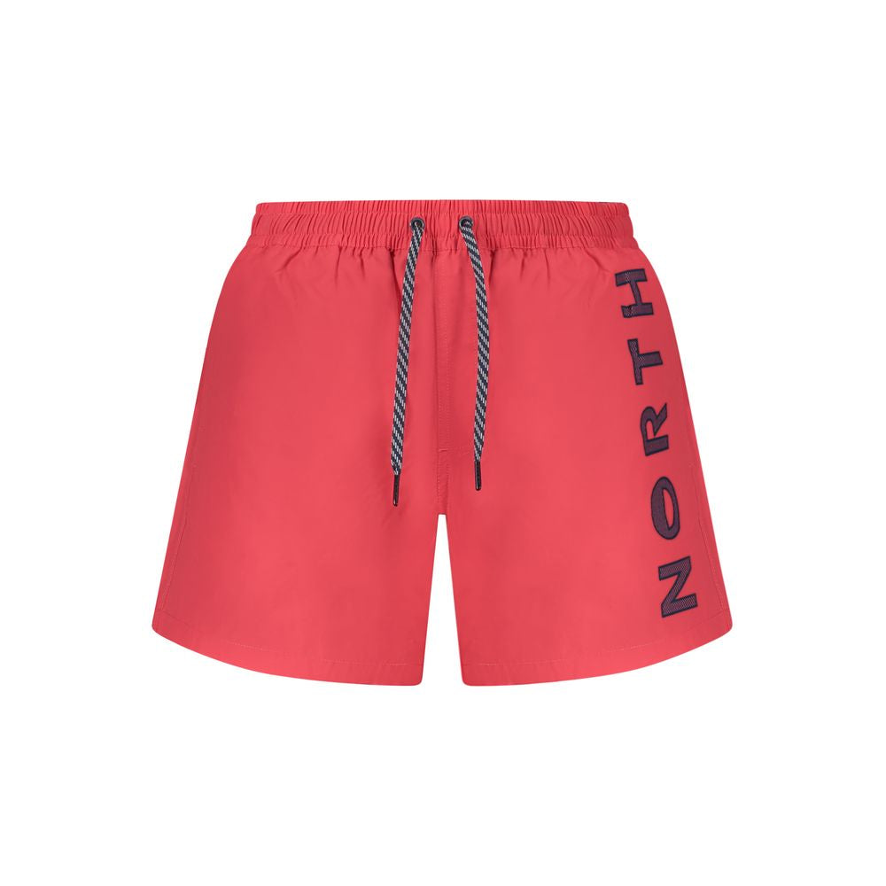 North Sails Red Nylon Men's Swim Trunk | Regal Royce