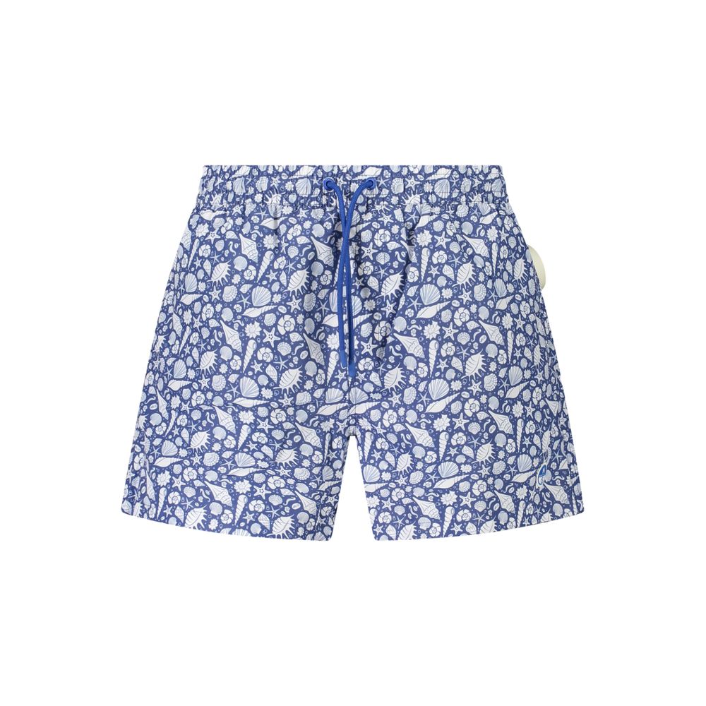 North Sails Blu Polyester Men's Swim Boxer | Regal Royce