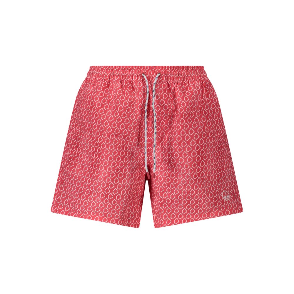 North Sails Red Polyester Men's Swim Boxer | Regal Royce