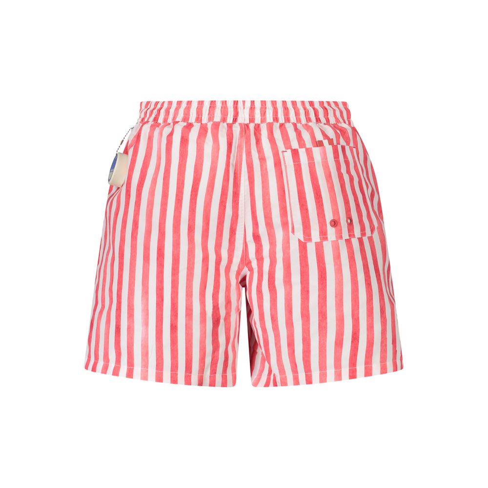 North Sails Red Polyester Men's Swim Trunk | Regal Royce