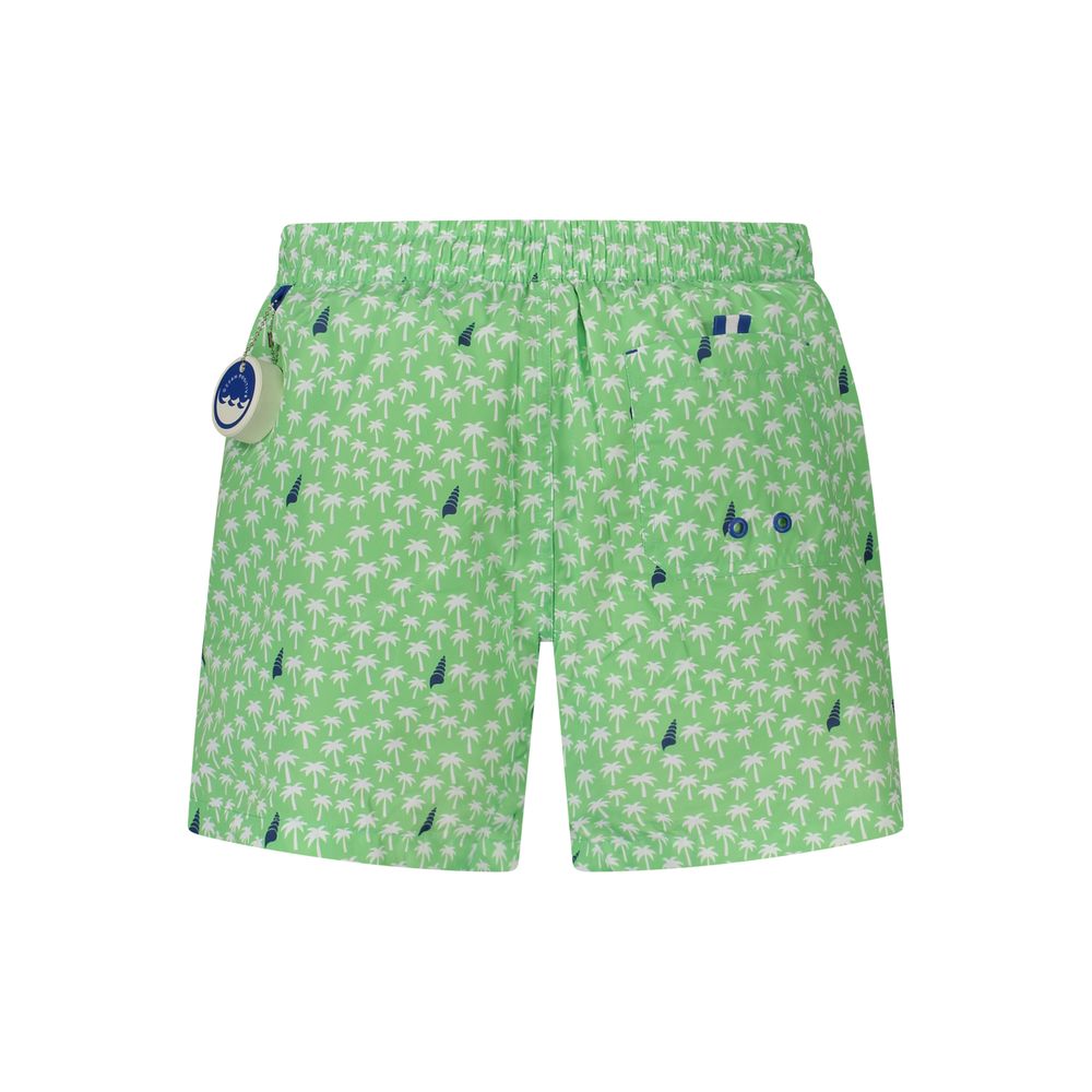 North Sails Verde Polyester Men Swim Boxer | Regal Royce