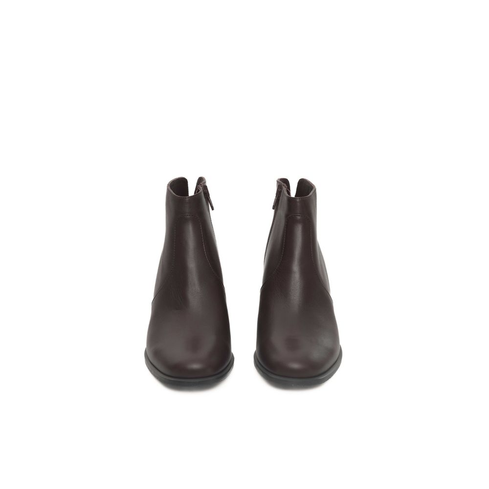 Cerruti 1881 Burgundy Cowhide Women Boot | Regal Royce