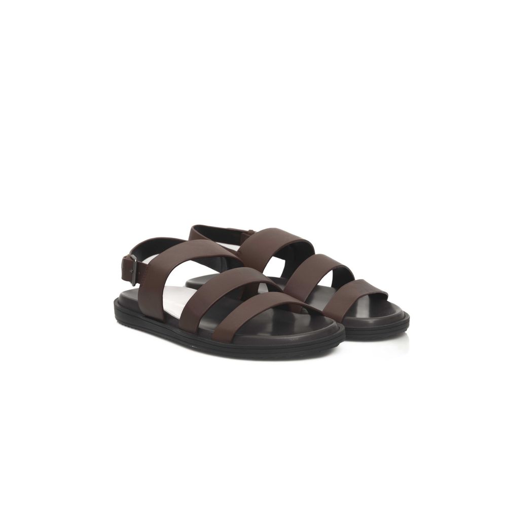 Cerruti 1881 Brown Cowhide Men Sandal | Regal Royce