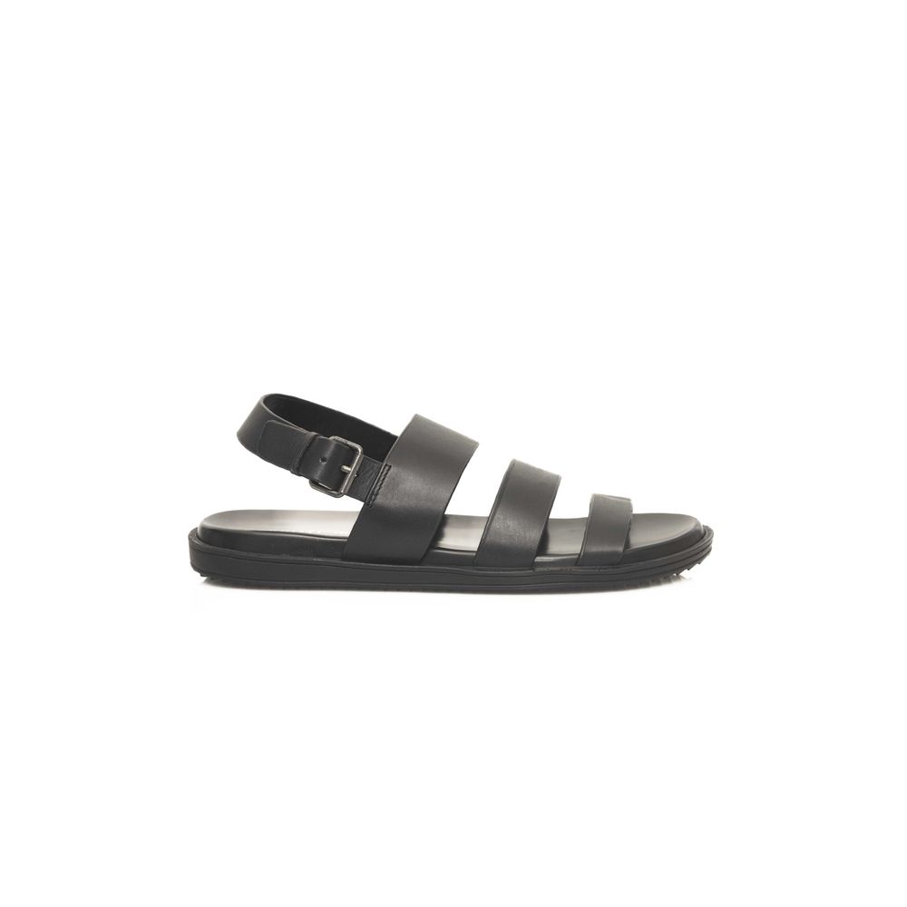 Cerruti 1881 Black Cowhide Men Sandal | Regal Royce
