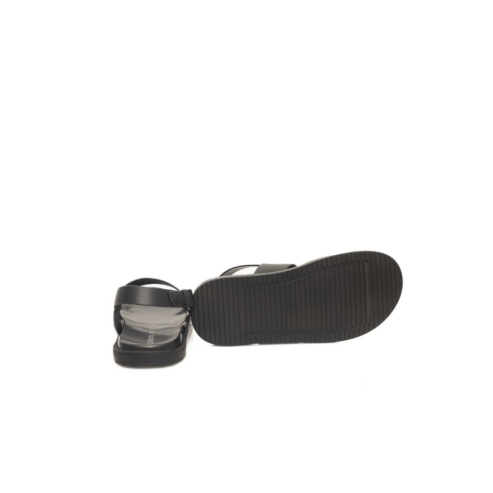 Cerruti 1881 Black Cowhide Men Sandal | Regal Royce