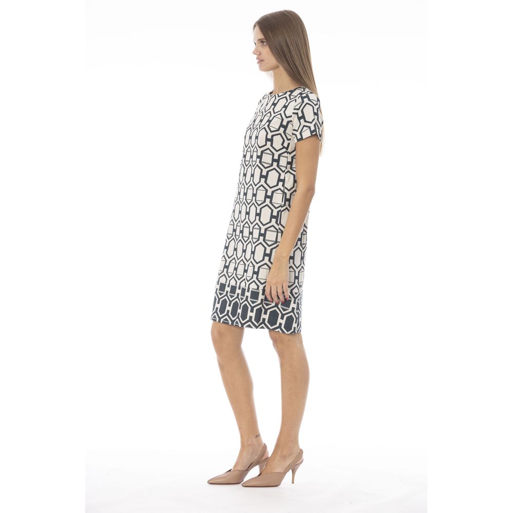 Baldinini Trend White Cotton Women Dress | Regal Royce
