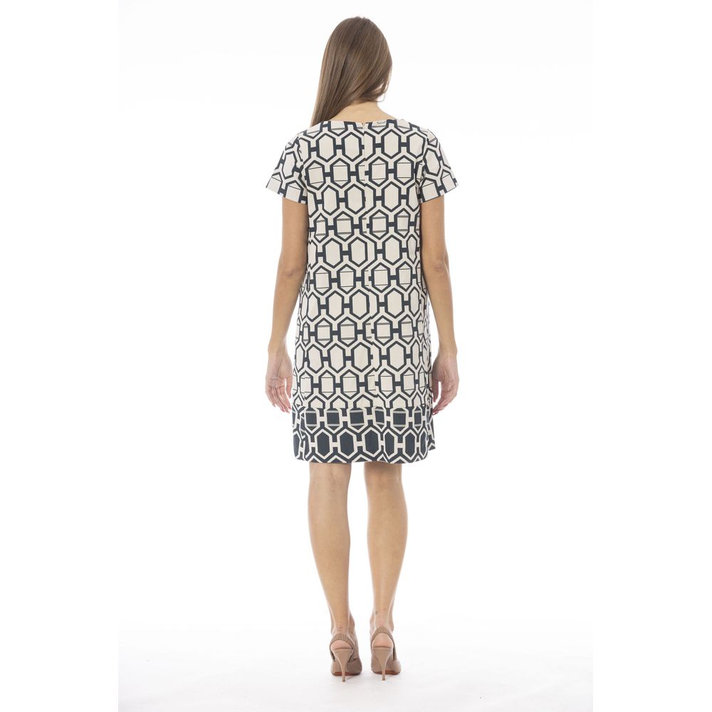 Baldinini Trend White Cotton Women Dress | Regal Royce
