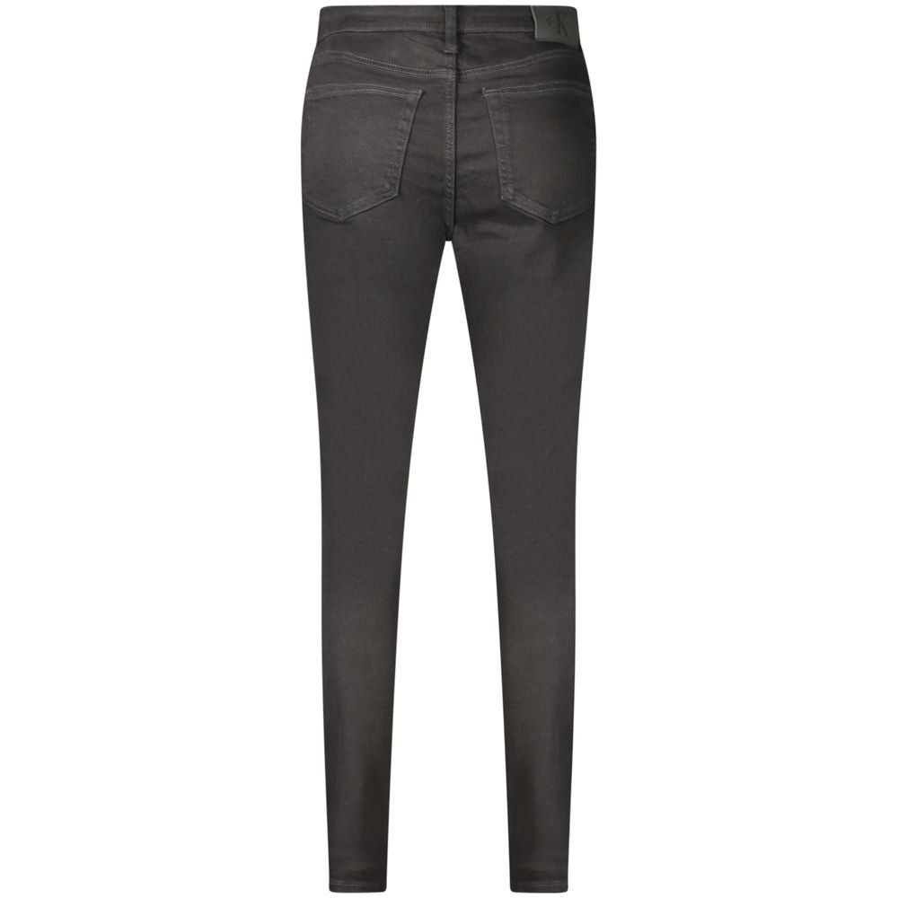 Calvin Klein Black Cotton Women's Jeans | Regal Royce