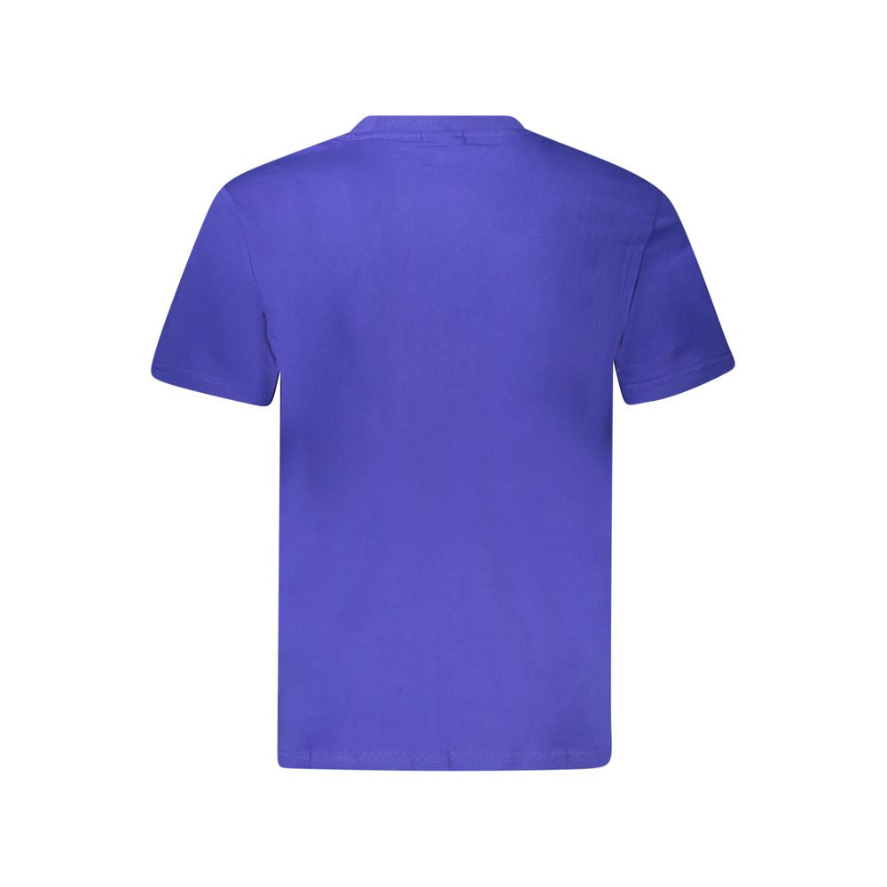 Napapijri Blue Cotton Men's T-Shirt | Regal Royce