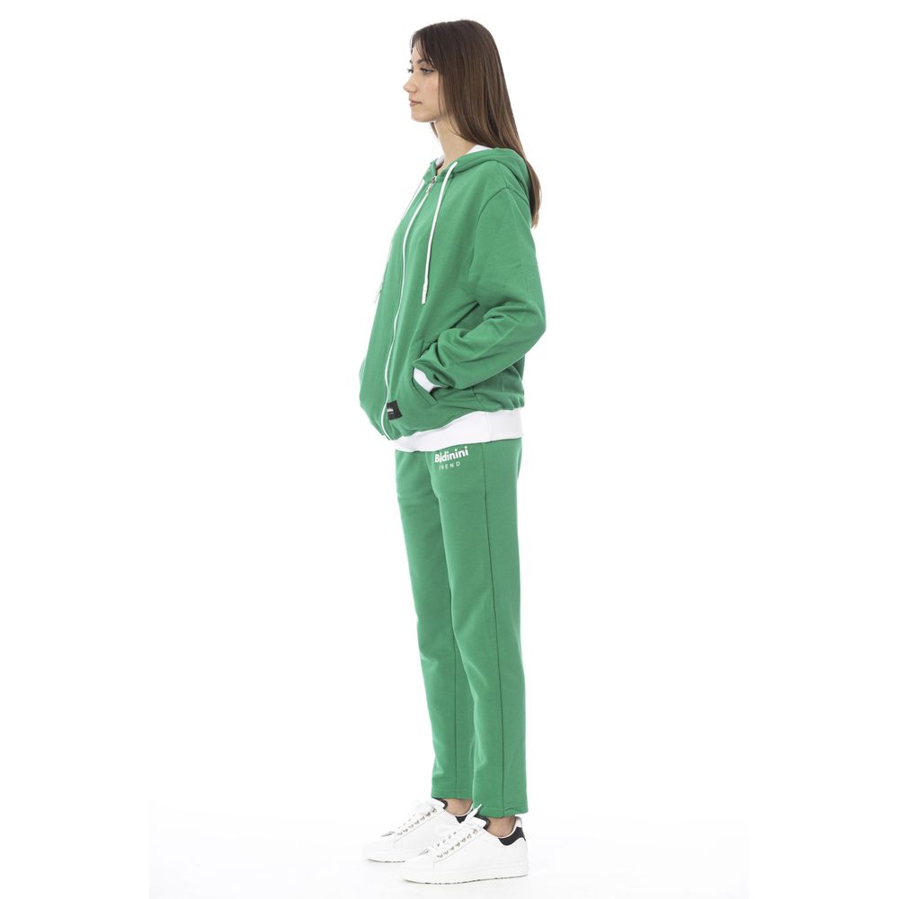 Baldinini Trend Green Cotton Women Sweater | Regal Royce