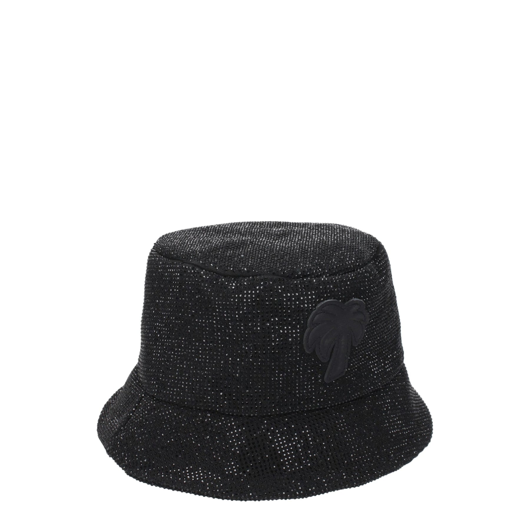 Palm Angels Black Cotton Bucket Hat | Regal Royce