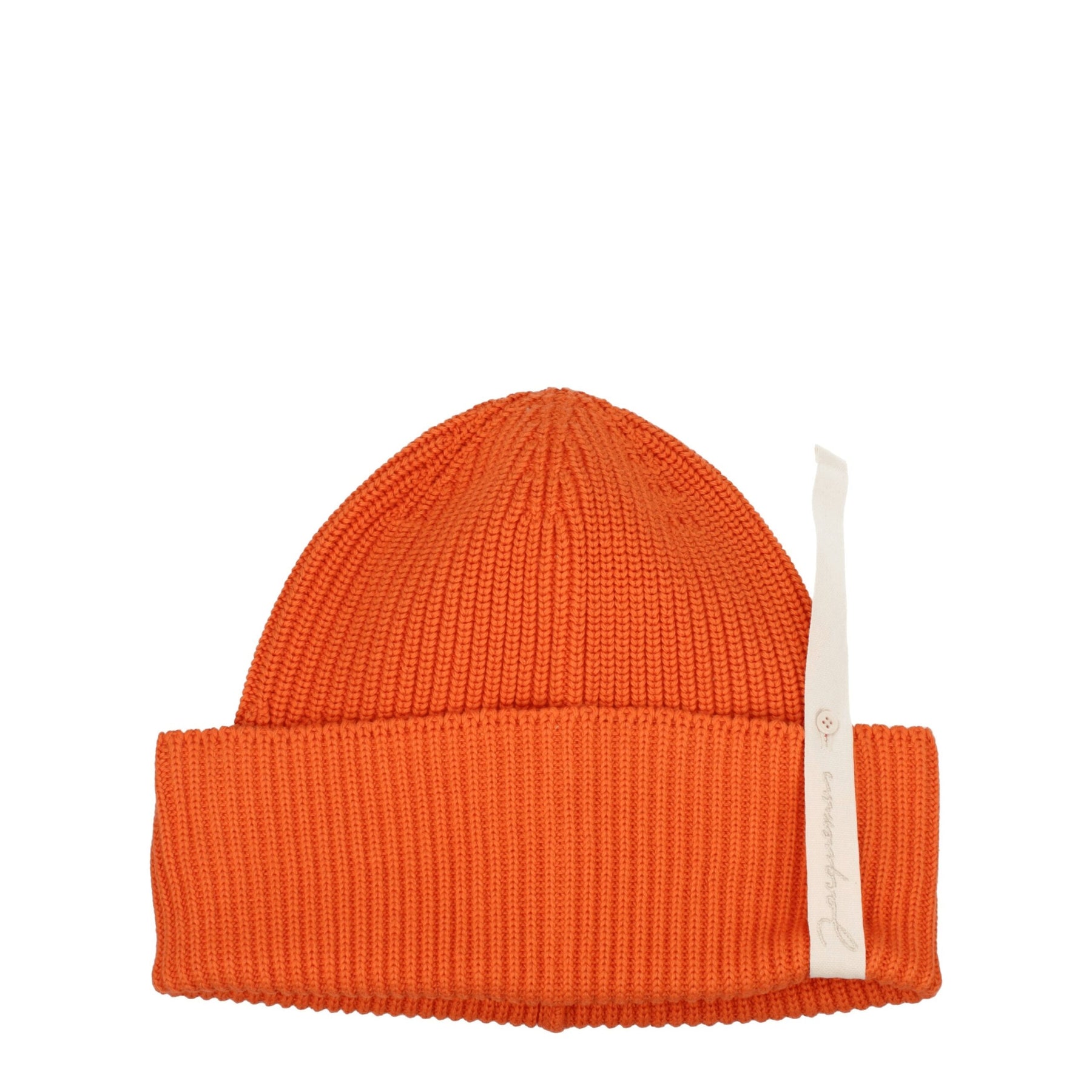 Jacquemus Orange Cotton Beanie | Regal Royce