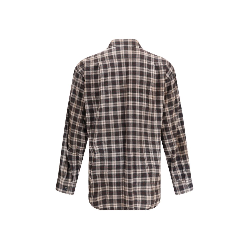 Dsquared² Brown Cotton Pattern Shirt | Regal Royce