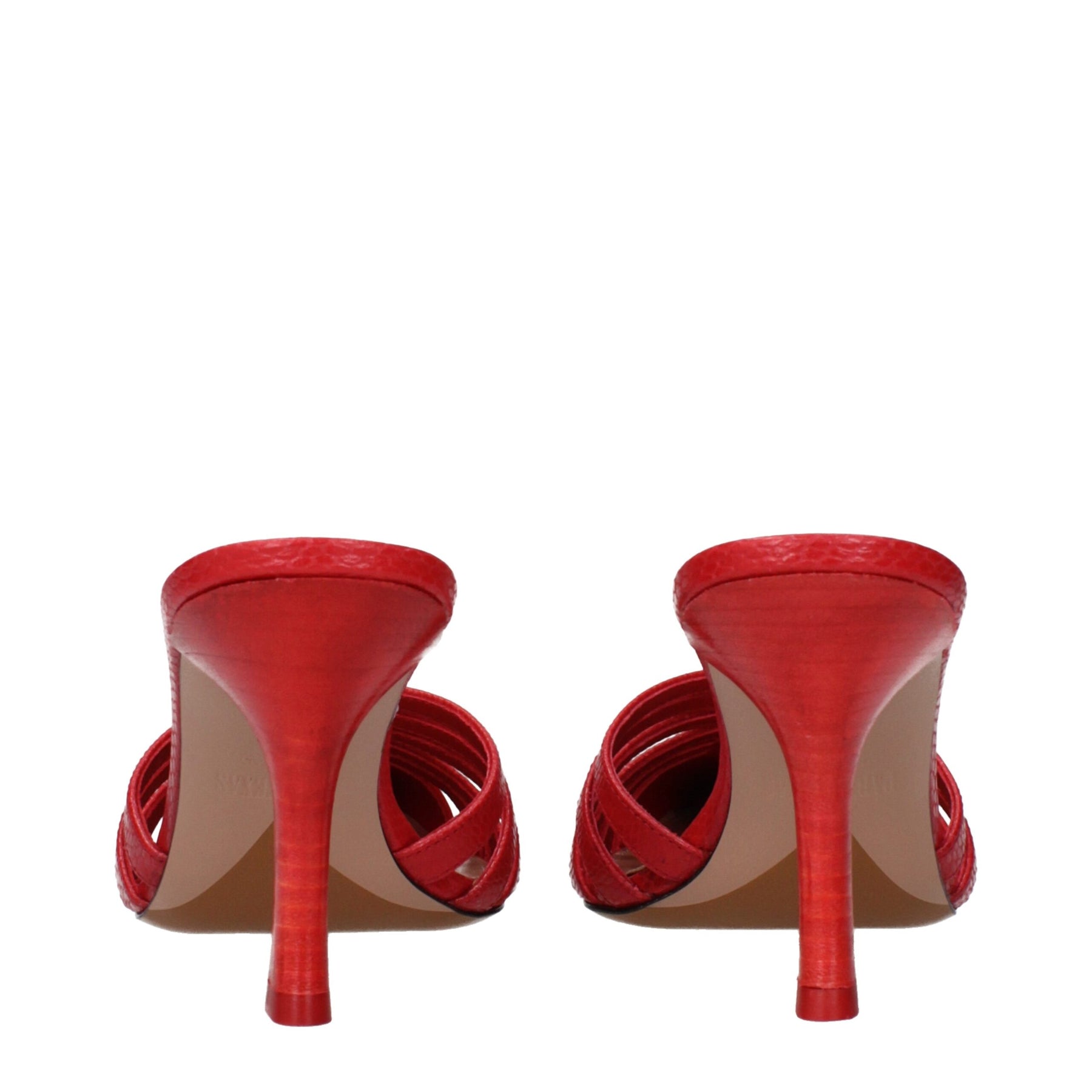 Paris Texas Red Leather Stiletto Heel Sandals | Regal Royce
