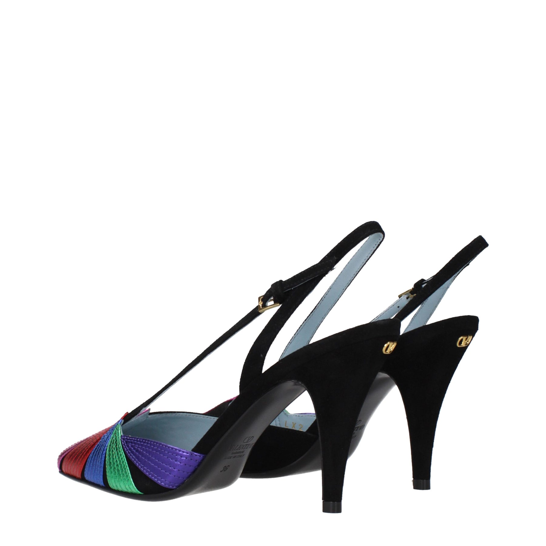 Valentino Garavani Black Leather High Heel Pumps | Regal Royce