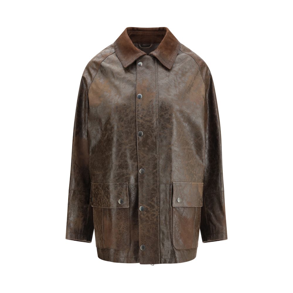 Valstar Brown Leather Jacket | Regal Royce