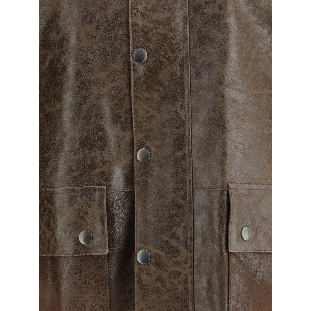 Valstar Brown Leather Jacket | Regal Royce