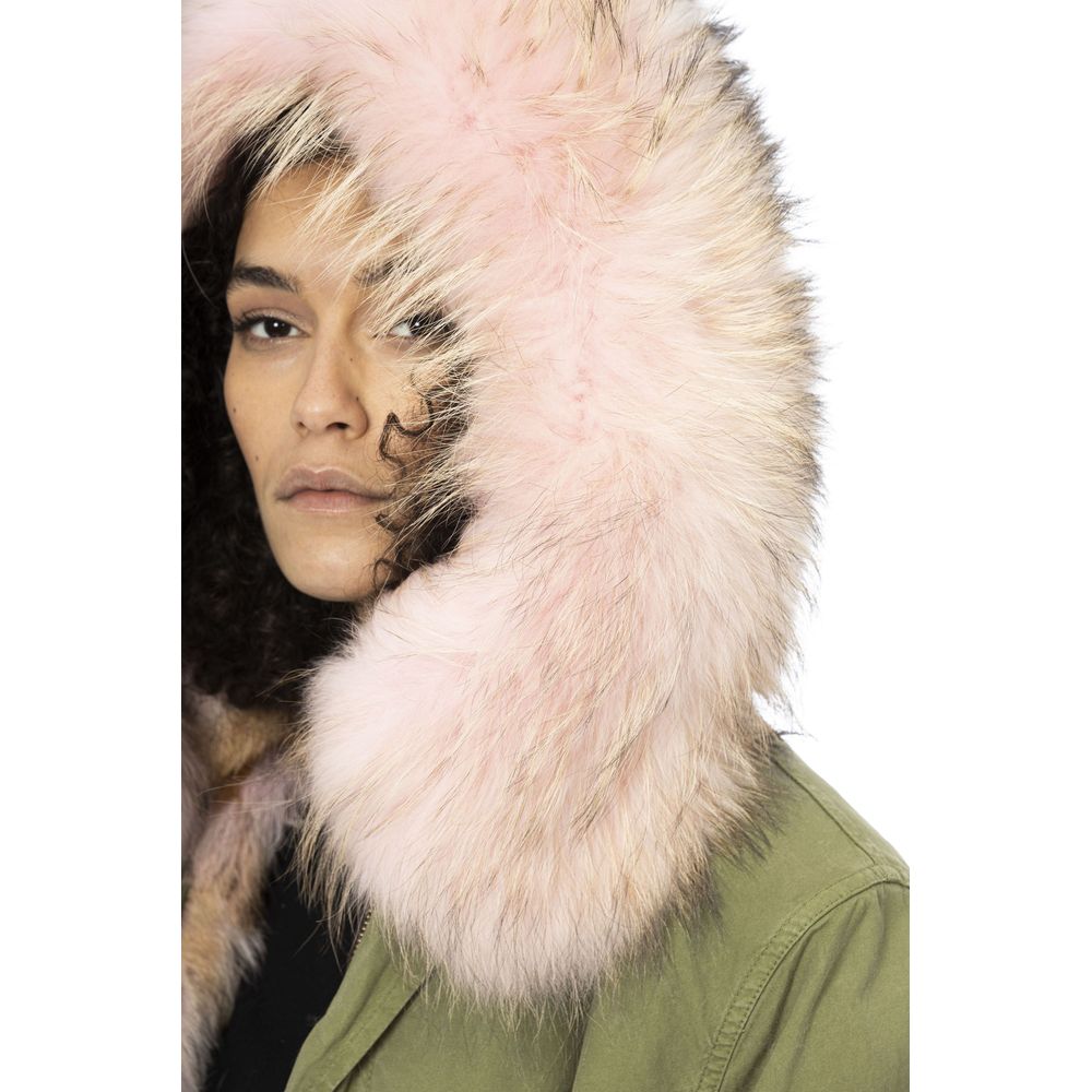 Mr&Mrs Italy Army Cotton Women Parka | Regal Royce