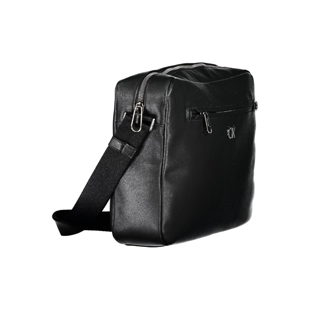 Calvin Klein Nero Recycled Polyester Men Briefcase | Regal Royce