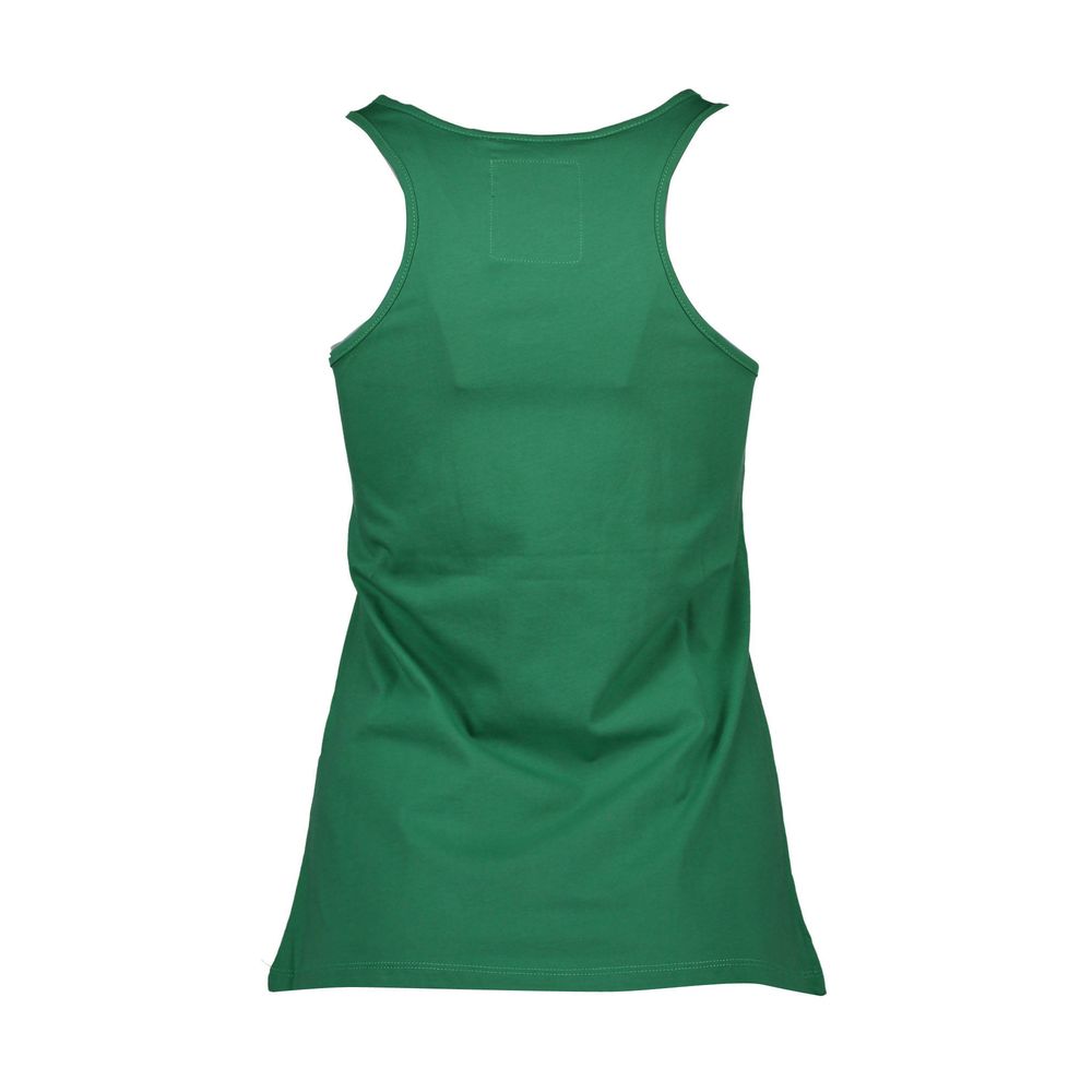 Silvian Heach Verde Cotton Women Tank Top | Regal Royce