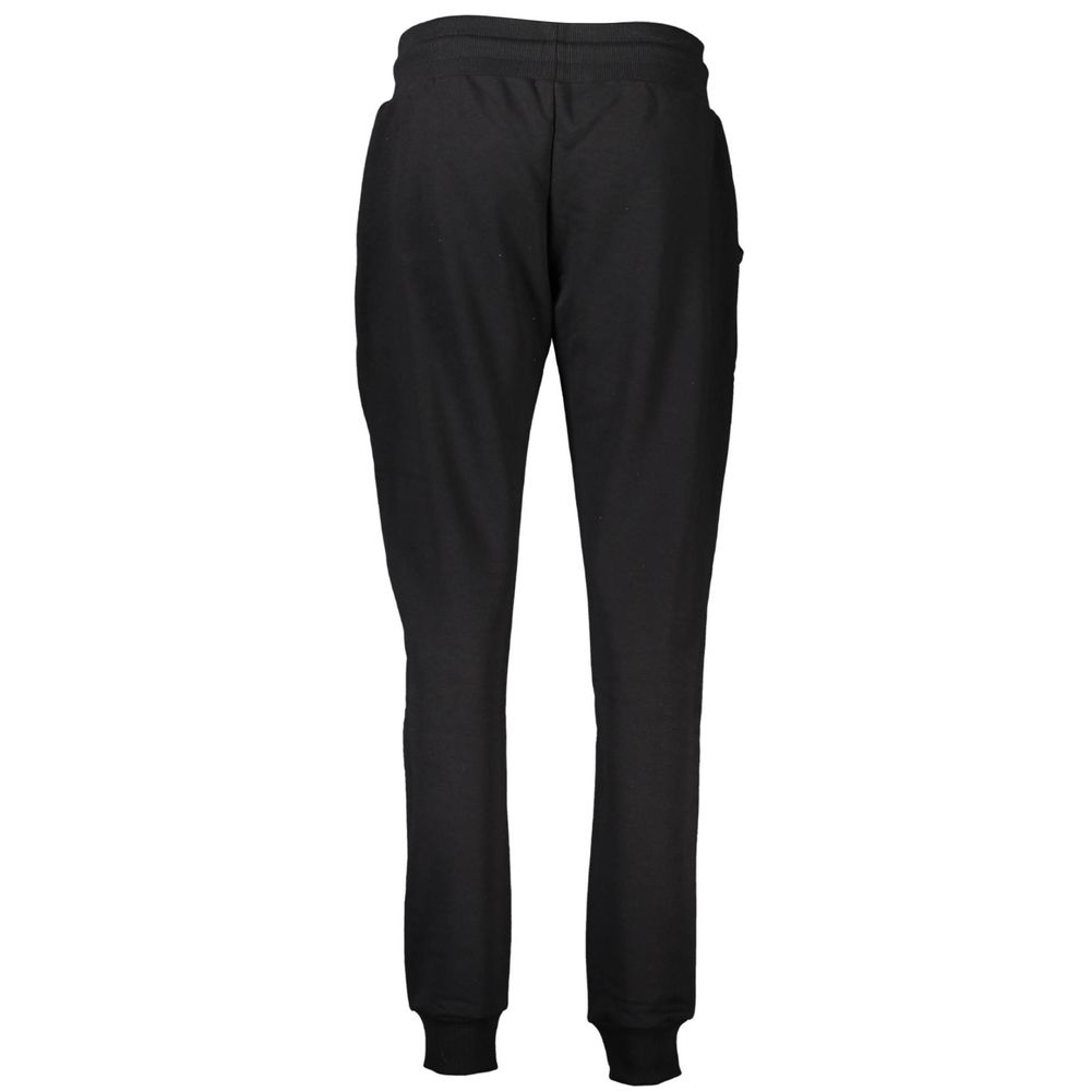 Cavalli Class Nero Cotton Women Sweatpants | Regal Royce