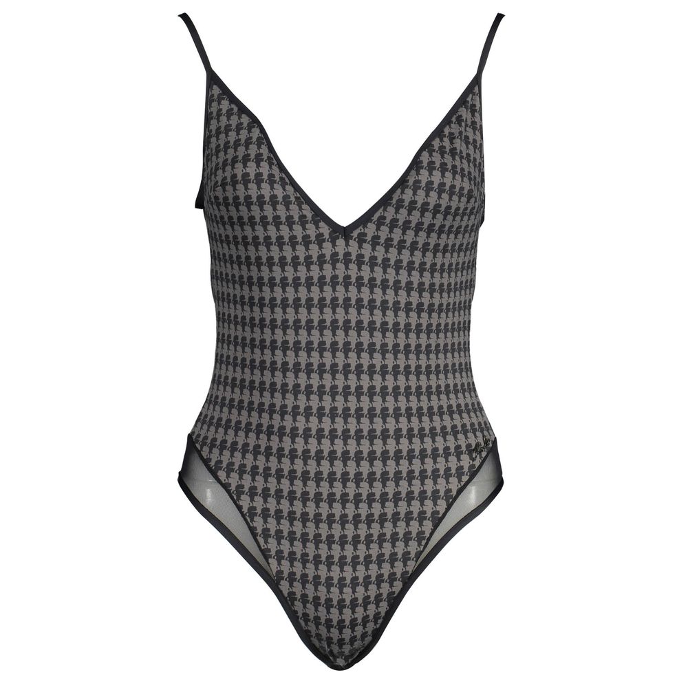 Karl Lagerfeld Black Polyamide Women's Swimsuit | Regal Royce