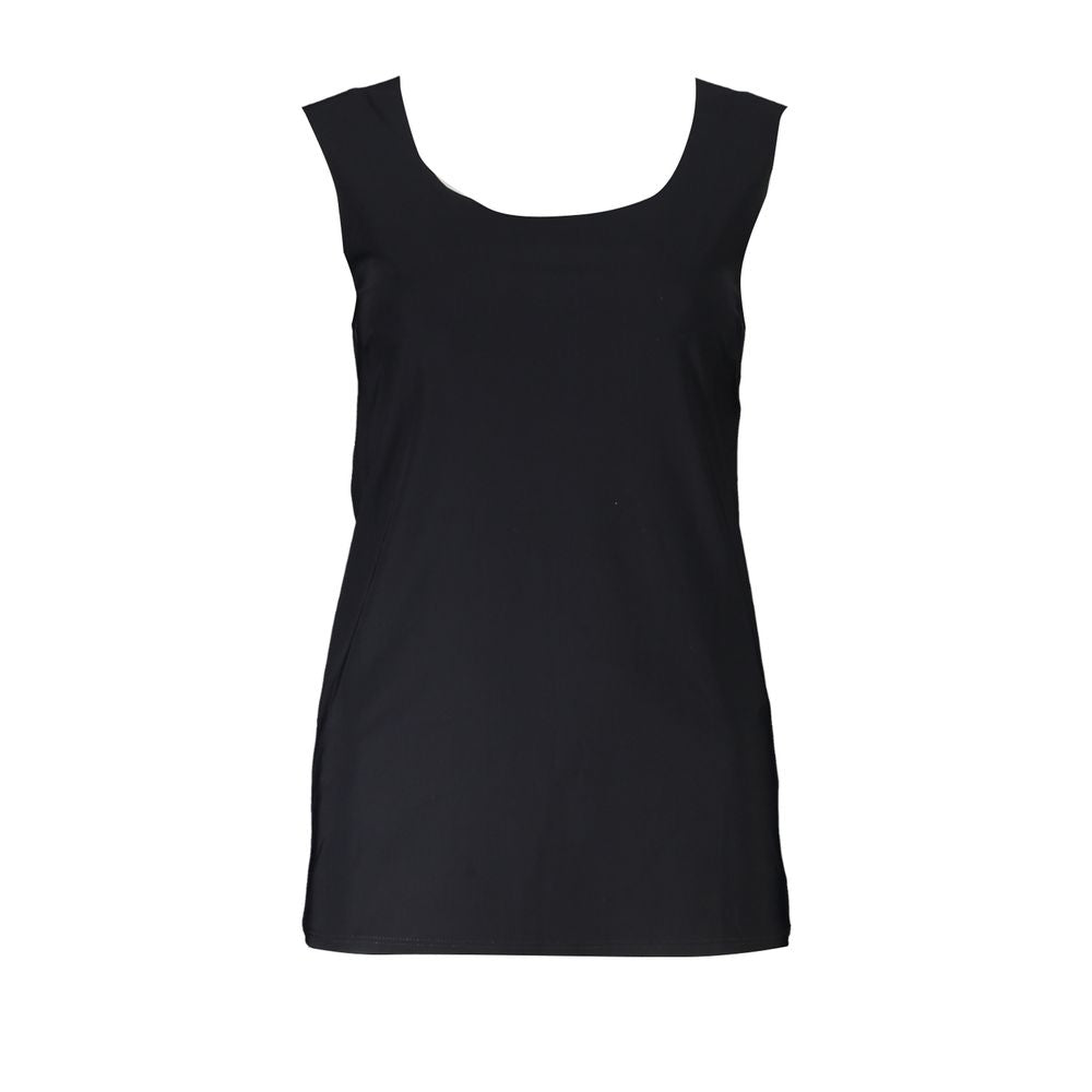 Patrizia Pepe Black Elastane Tank Top