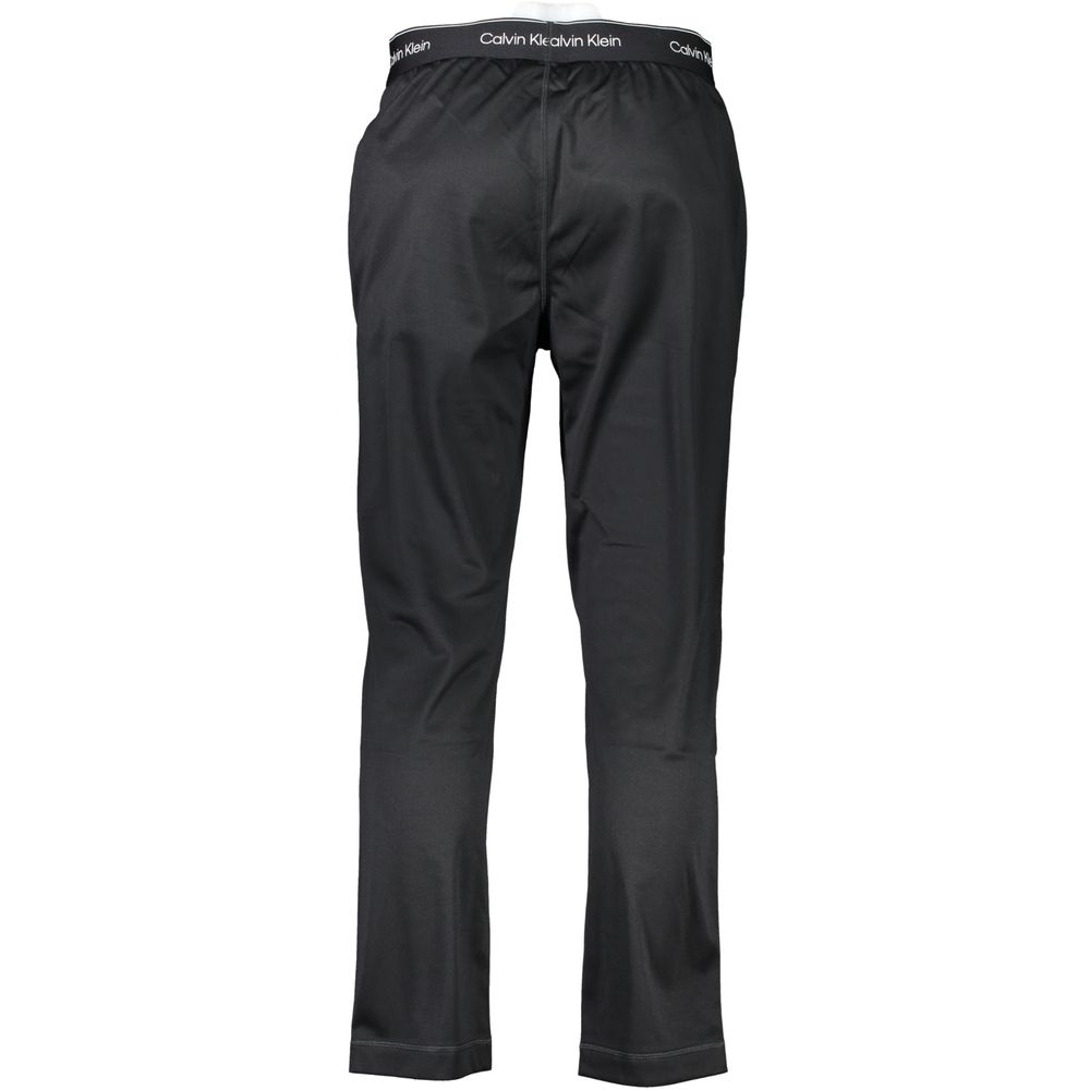 Calvin Klein Black Polyester Men's Track Pant | Regal Royce