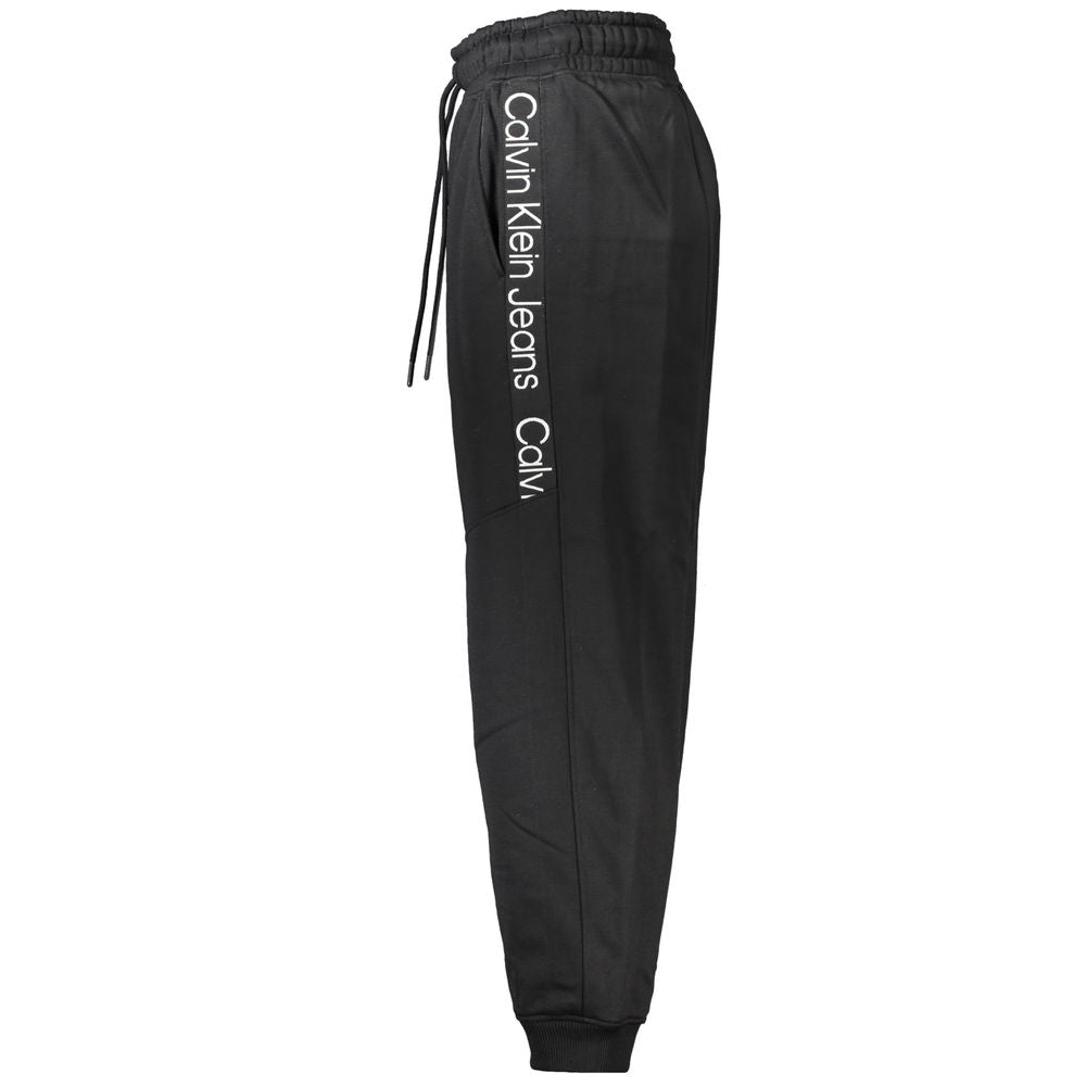 Calvin Klein Black Polyester Pant