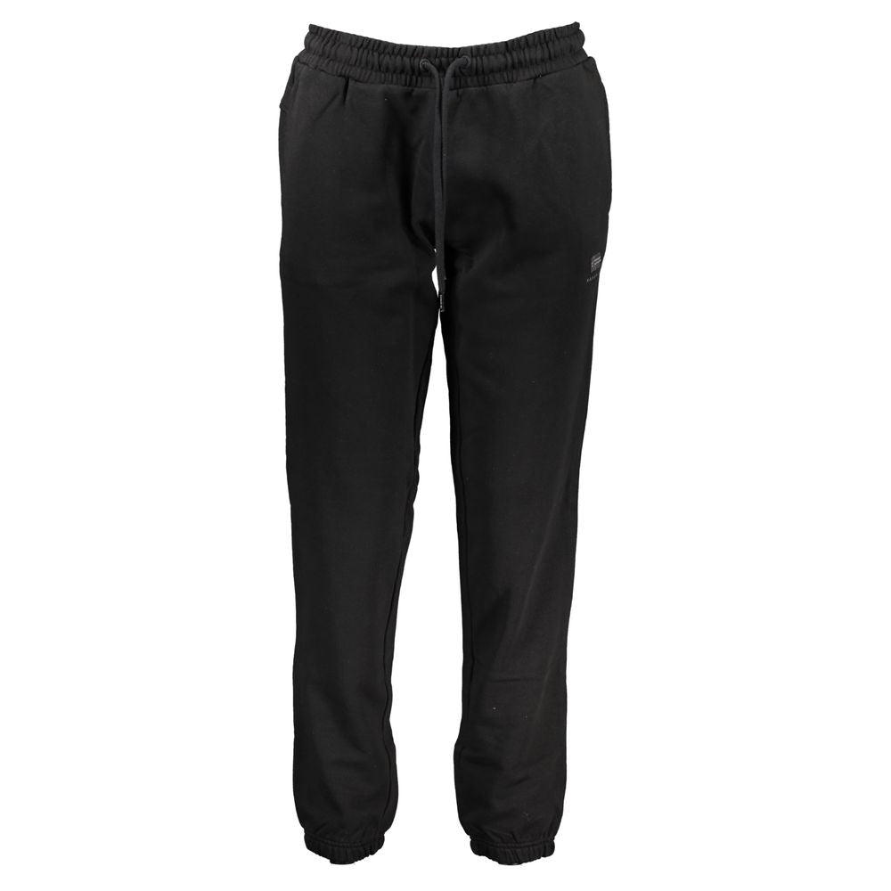 Napapijri Black Cotton Women's Track Pant | Regal Royce