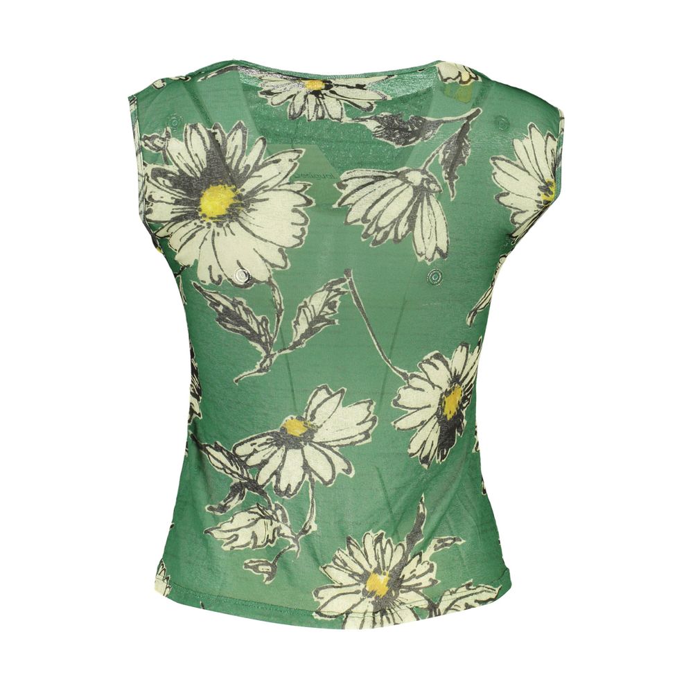 Desigual Verde Polyester Women Tank Top | Regal Royce