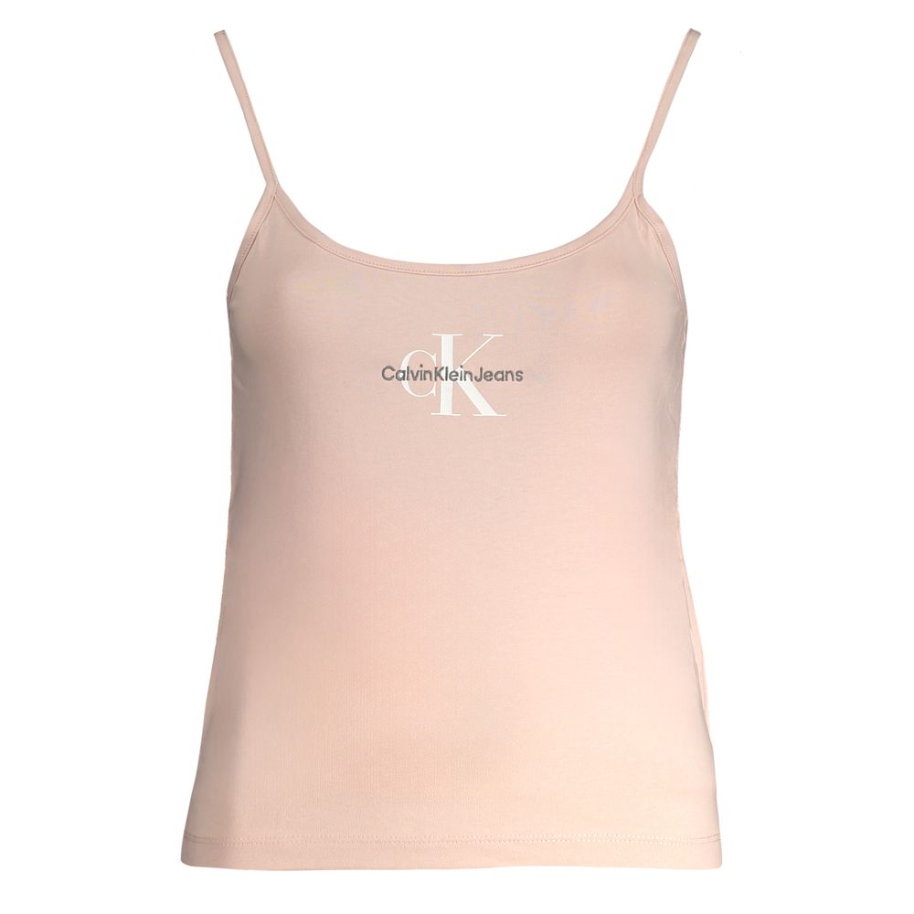 Calvin Klein Rosa Cotton Women Canotta | Regal Royce