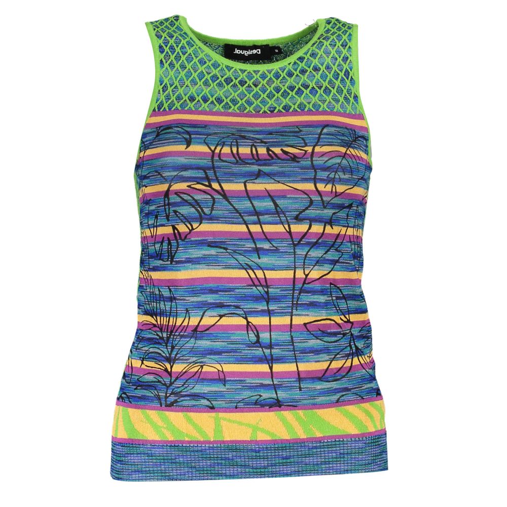 Desigual Verde Viscosa Women's Tank Top | Regal Royce